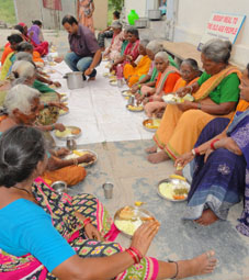 OLD AGE HOME DONATION